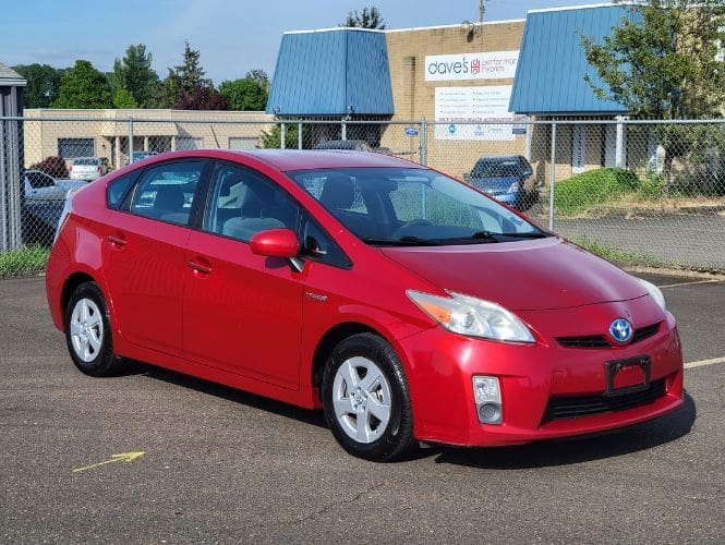 2010 Prius Red A0167069